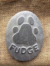 Personalised handcarved paw for sale  TRURO
