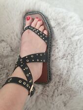Studded leather sandals for sale  BARNSLEY