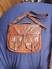 Genuine leather satchel for sale  LEEDS