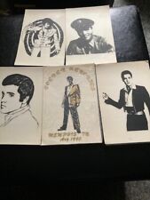 Five vintage elvis for sale  Shipping to Ireland