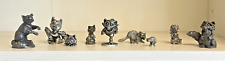 Lot mini pewter for sale  Shipping to Ireland