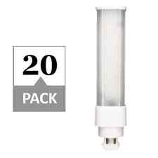 Simply Conserve 18-W Equivalent CFLNI Horizontal G24Q PL LED Light Bulb20-Pack for sale  Shipping to South Africa