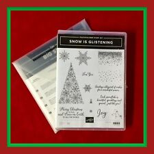Stampin snow glistening for sale  Akron