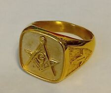 Gold mason ring for sale  Llano