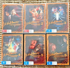 Usado, Conjunto de DVD A Nightmare On Elm Street 1 - 6 (2005) Região 4 filmes de terror de Halloween comprar usado  Enviando para Brazil