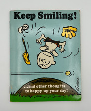 Vintage Hallmark Peanuts Charlie Brown Snoopy Booklet Lucy Linus Sally 1978 for sale  Shipping to South Africa