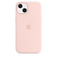 Silicone Case with MagSafe for Apple iPhone 13, Soft-Touch Finish, Chalk Pink for sale  Shipping to South Africa