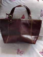 Vintage leather handbag for sale  SHEFFIELD
