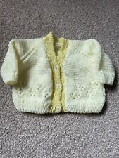 Hand knitted cardigan for sale  PENRITH