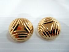 round 14k dome earrings for sale  Alexandria