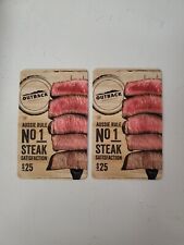 Outback steakhouse cards for sale  Tampa
