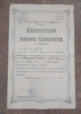 Vintage ancien certificat d'occasion  Cuisery