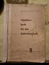 Tabellenbuch elektrotechnik wi gebraucht kaufen  Schönebeck (Elbe)