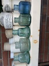 Victorian inkwells bottles for sale  ATTLEBOROUGH
