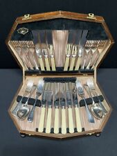 Vintage cutlery canteen for sale  EXETER