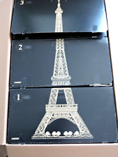 LEGO Iconos Torre Eiffel 10307 Torre Eiffel París Completo Doble Caja Manual Libro segunda mano  Embacar hacia Argentina