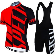 Conjuntos de jersey de ciclismo bicicleta masculina roupas de ciclismo verão manga curta MTB terno de bicicleta, usado comprar usado  Enviando para Brazil