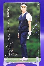 Tarjeta telefónica de golfista profesional Mayumi Hirase historia de Japón japonesa rara segunda mano  Embacar hacia Argentina