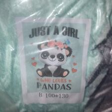 Girl loves pandas for sale  Cartersville