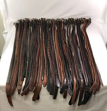 LOT OF 100 LEATHER WESTERN WORK STYLE BELTS VINTAGE & CONTEMPORARY for sale  Fresno
