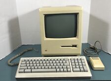 Vintage Apple Macintosh 512K model M0001W Computer Keyboard Mouse Powers Up for sale  Chicago