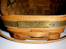 Longaberger 1991 christmas for sale  Leo