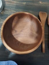 Teak wood bowl for sale  Adel