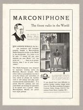 Marconiphone radio vintage for sale  Shipping to Ireland