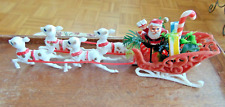Santa sleigh reindeer for sale  Livingston Manor