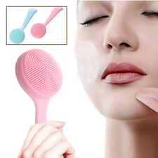 Escova de massagem esfoliante de silicone macio para cuidados com a pele limpeza facial remoção de cravos* comprar usado  Enviando para Brazil