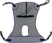 Patient Aid Full Body Mesh Commode Patient Lift Sling, Medium - Blue,Black,Grey- for sale  Shipping to South Africa