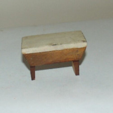 Miniature Fairy Garden Wooden Bench Handmade, used for sale  Shipping to South Africa