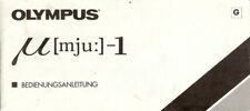 Instruction User's Manual Olympus mju I German  na sprzedaż  PL