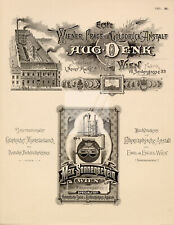 Tipografía decorativa y diseño impreso 1891 intercambio de patrones gráficos #E672 segunda mano  Embacar hacia Mexico