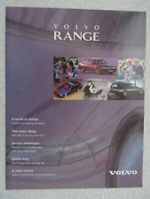 Volvo brochure 1995 for sale  BOURNEMOUTH