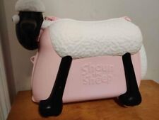 Bagagem de mão Shaun the Sheep infantil brinquedo rosa, usado comprar usado  Enviando para Brazil