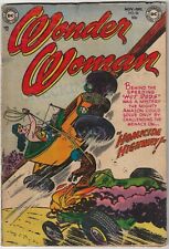 Cómic de colección de Wonder Woman #56 de la Edad de Oro 1952 en muy buen estado segunda mano  Embacar hacia Argentina