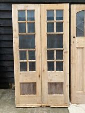 Doors double pine for sale  BECCLES