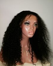 De Brasil Bella Rizos Virgen Natural Pelo 13x4 Lace Front Peluca 66cm 180%, usado segunda mano  Embacar hacia Argentina