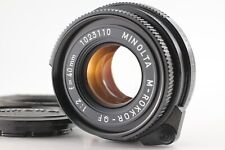 [N MINT] Minolta M Rokkor QF 40mm F2 Lens Leica M For CL CLE From JAPAN for sale  Shipping to South Africa