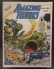 Amazing heroes first for sale  USA