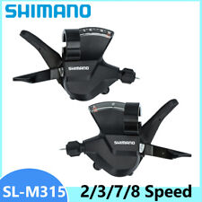 Usado, Shimano SL-M315 Rapidfire Plus Schalthebel Set oder 2 3 7 8 fach inkl Schaltzüge comprar usado  Enviando para Brazil