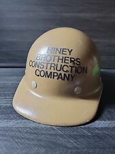 Usado, Chapéu rígido vintage marrom fibra de vidro metal construção Hiney Brothers comprar usado  Enviando para Brazil