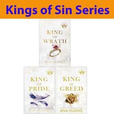 Ana Huang Kings of Sin Series 3 Books Collection Set (King of Wrath, | Ana Huang segunda mano  Embacar hacia Mexico