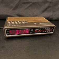 GE 7-4612B AM/FM Reloj Alarma Radio Digital Retro General Electric Funciona de Colección segunda mano  Embacar hacia Argentina