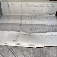 1854 lawsuit documents for sale  Vernon Rockville