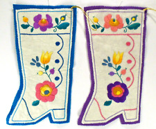 Vintage floral embroidered for sale  Rockford