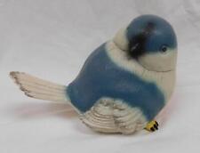 Gu-Muito Bonito Resina Roly Poly Estatueta Pássaro Azul, usado comprar usado  Enviando para Brazil