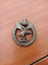 CAP Badge GLIDER Pilot AAC Regiment Original  WW2 no casque anglais GB d'occasion  La Brède