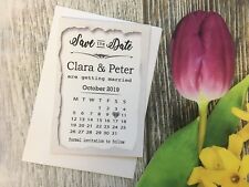 Personalised save date for sale  LONDON